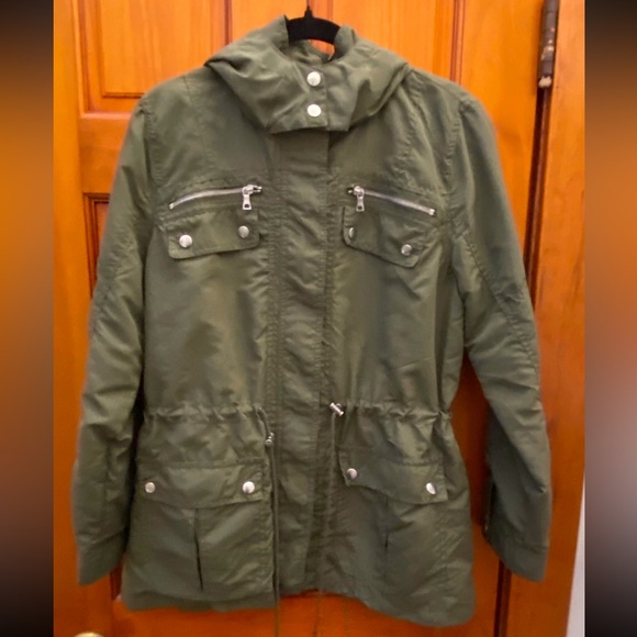 Miss London Black Label Women's Young Women’s Lightweight Windbreaker Jacket - Picture 2 of 8